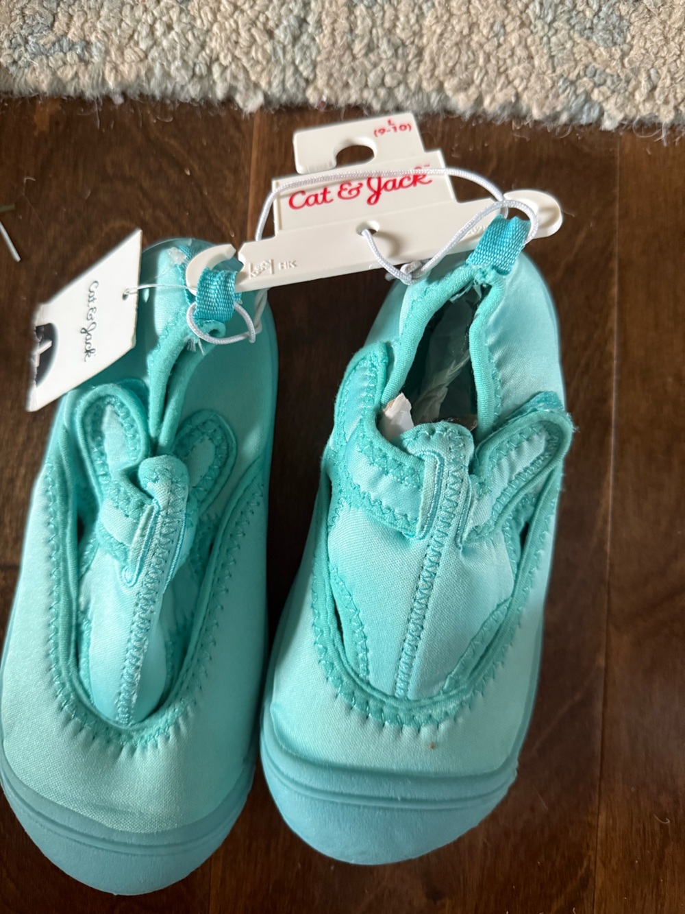 Cat & Jack Kids' Teal Slip-On Water Shoes
